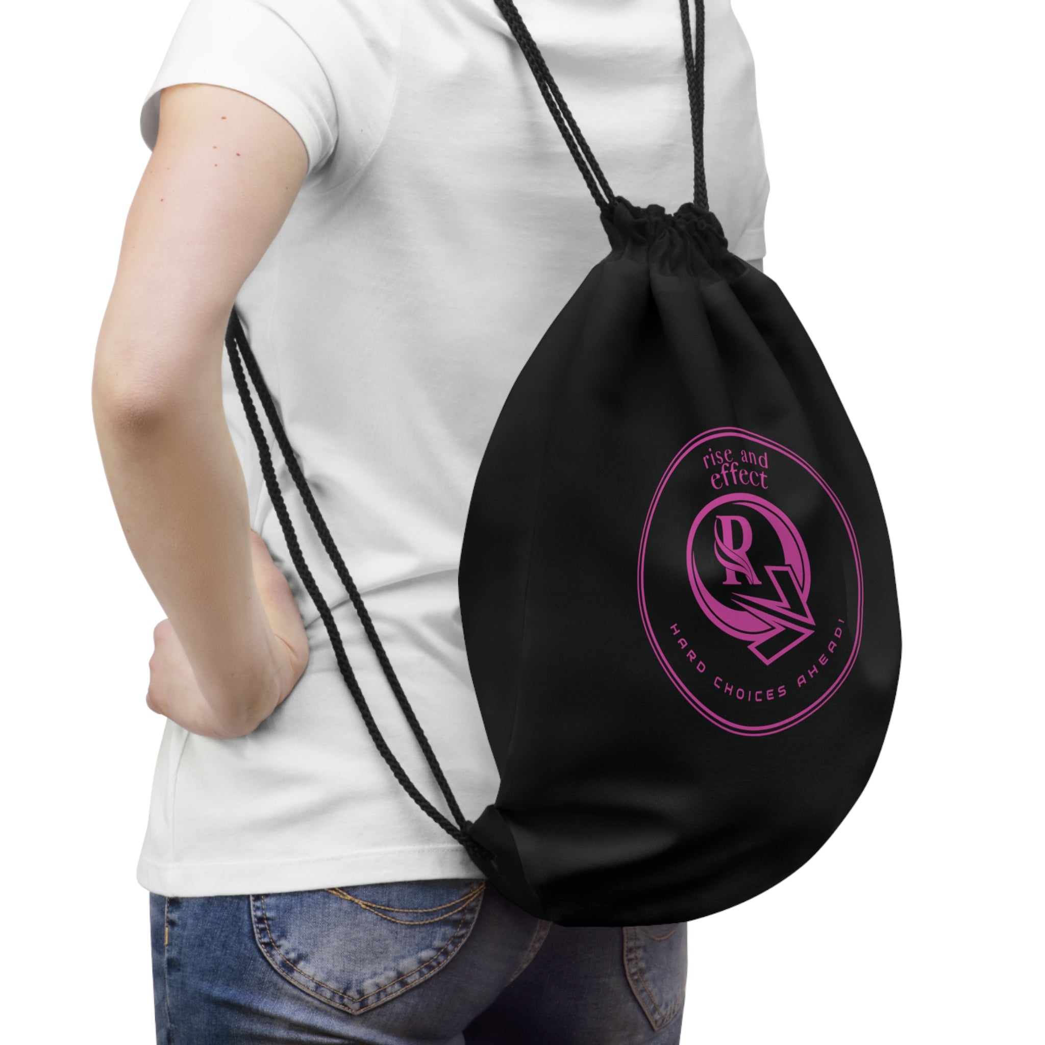 Drawstring BagLogo Merchandise - Rise and Effect