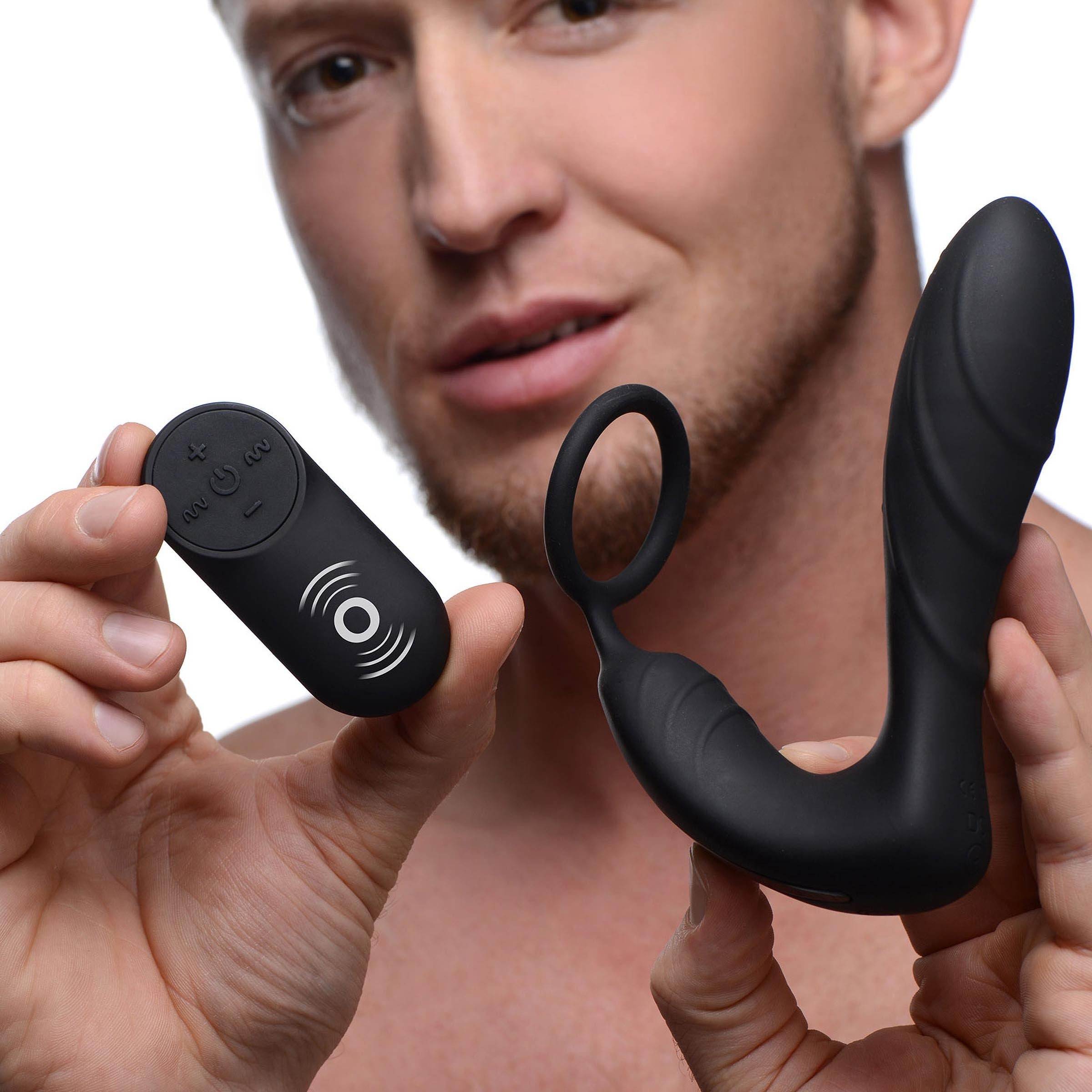 Silicone Prostate Vibrator and Strap with Remote ControlSexual Wellness - Rise and Effect