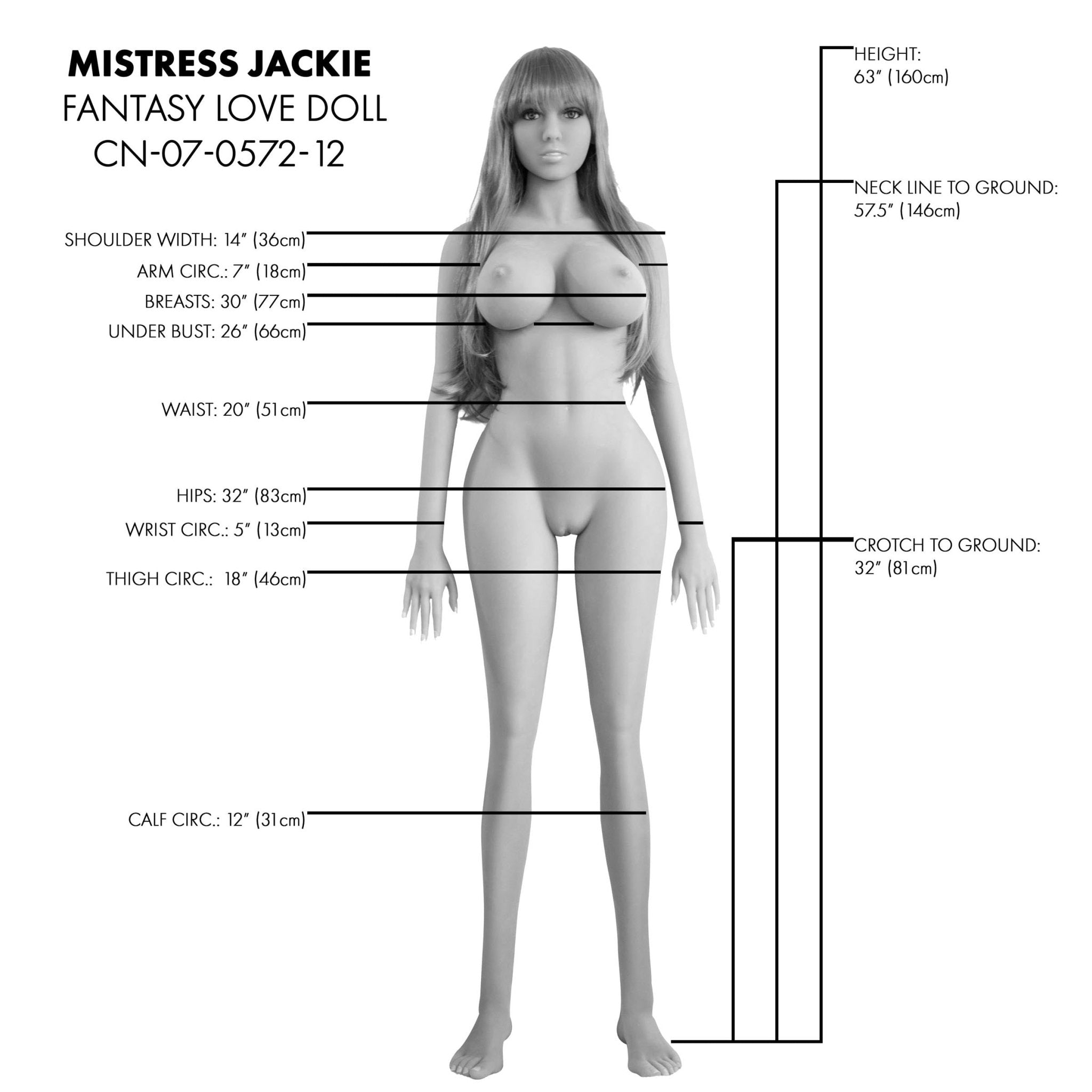 Mistress Jackie Life Size Sex DollSexual Wellness - Rise and Effect