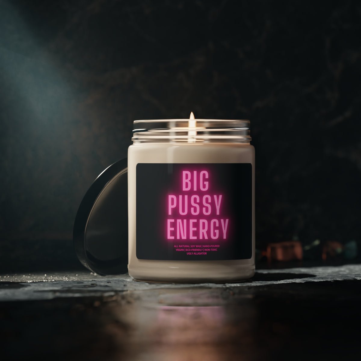 Big Pussy Energy Soy Candle, 9ozDiffusers, Oils & Candles - Rise and Effect