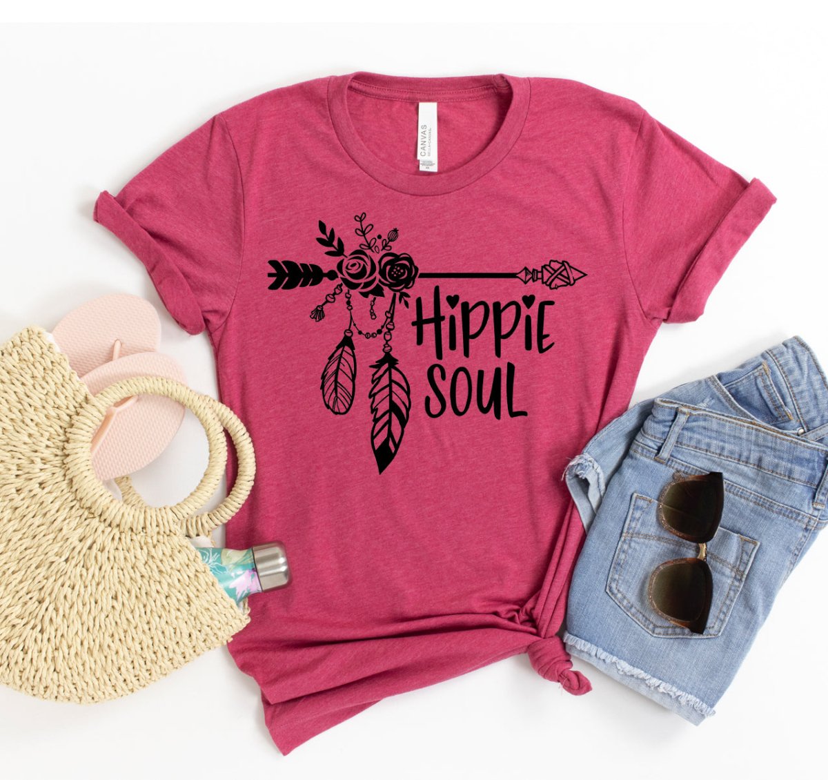 Hippie Soul T-shirtT-shirts - Rise and Effect