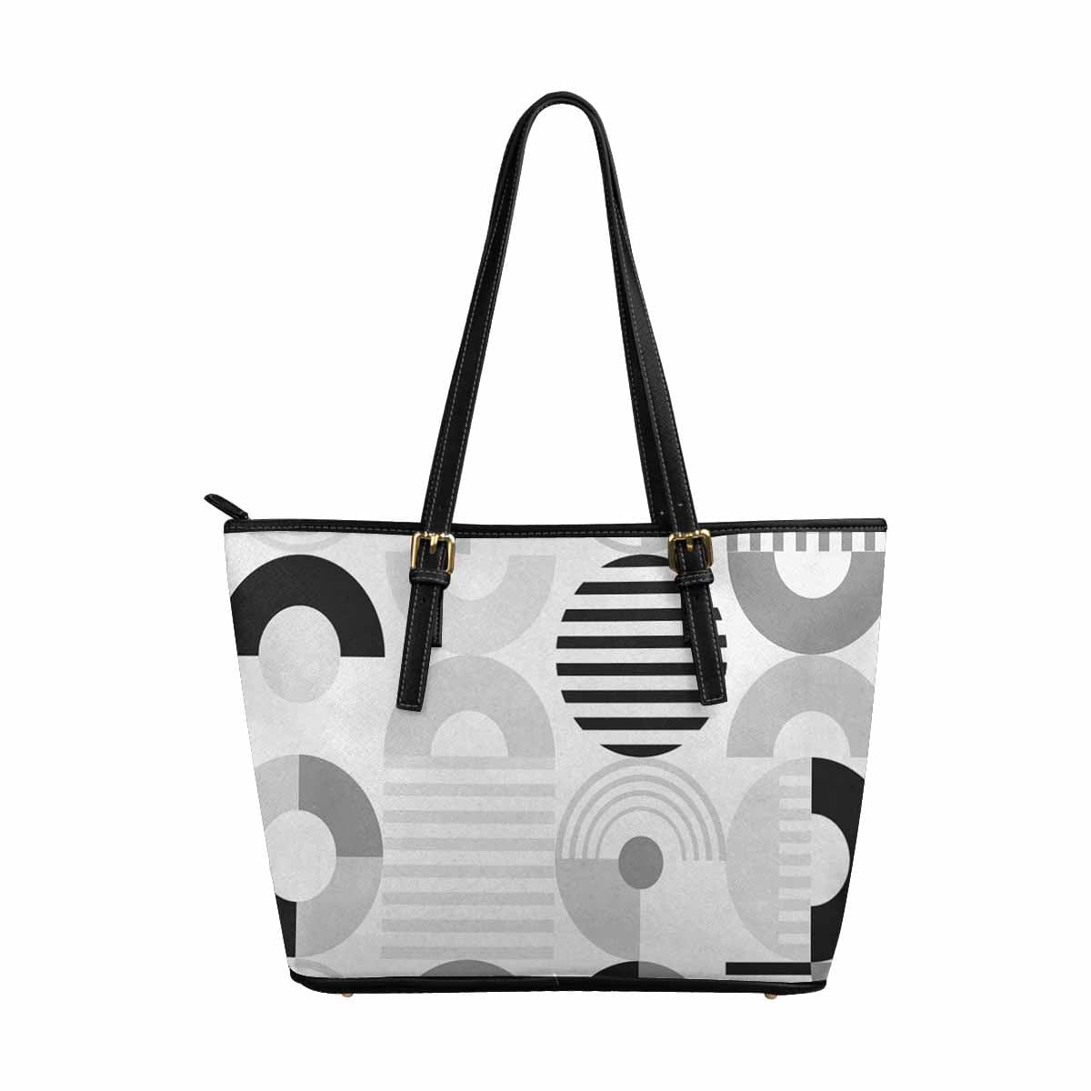 Large Leather Tote Shoulder Bag - Multicolor HandbagTotes & Beach Bags - Rise and Effect