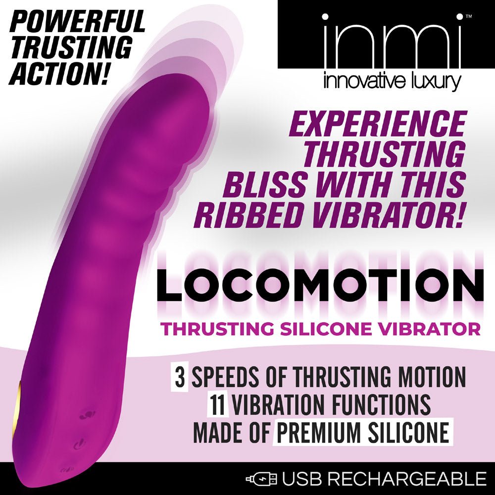 Locomotion Thrusting Silicone VibratorSexual Wellness - Rise and Effect