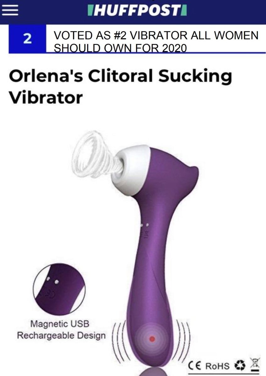 Orlena Clitoral Sucking Vibrator, G Spot Clit Dildo Vibrators,ClitorisSexual Wellness - Rise and Effect