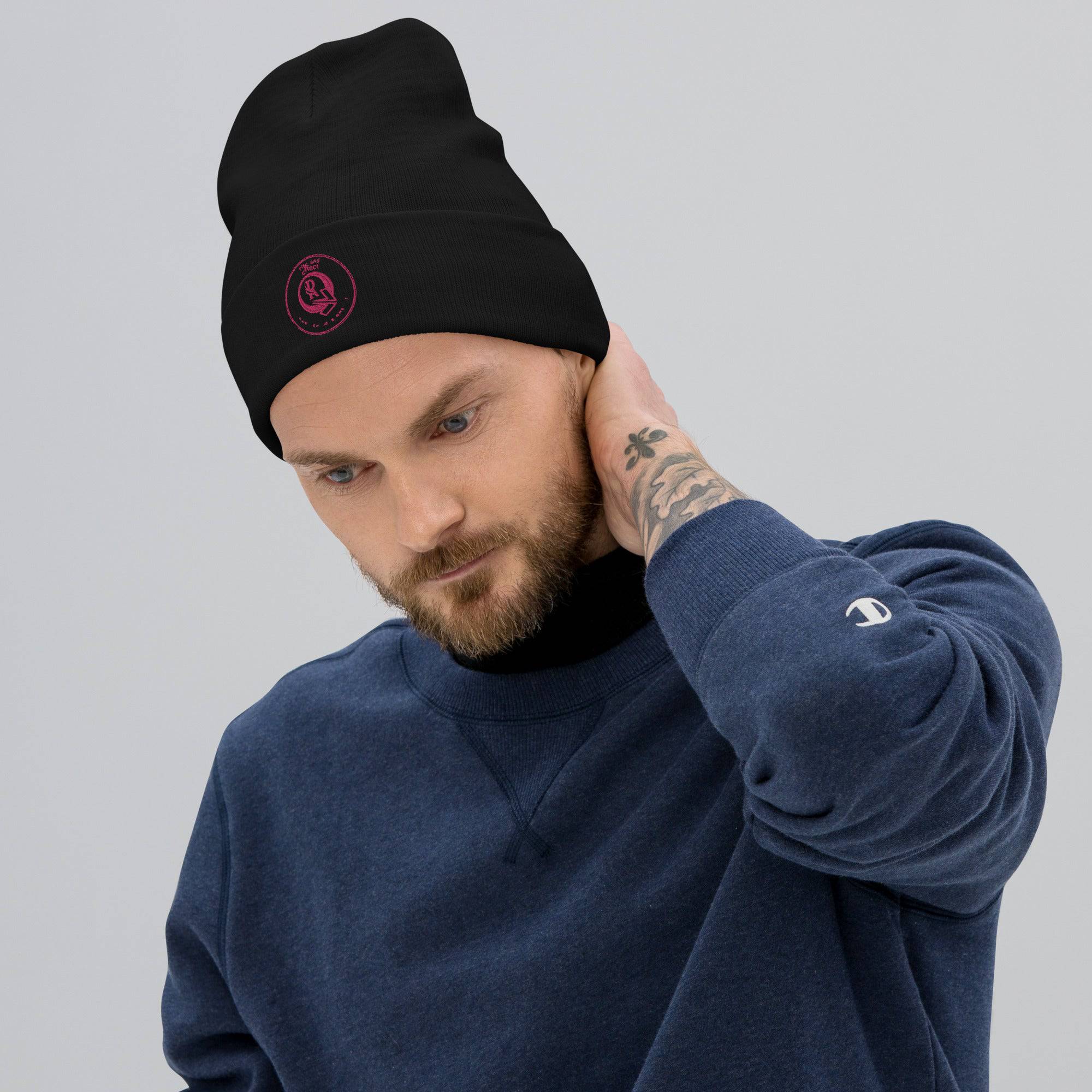 Embroidered BeanieLogo Merchandise - Rise and Effect