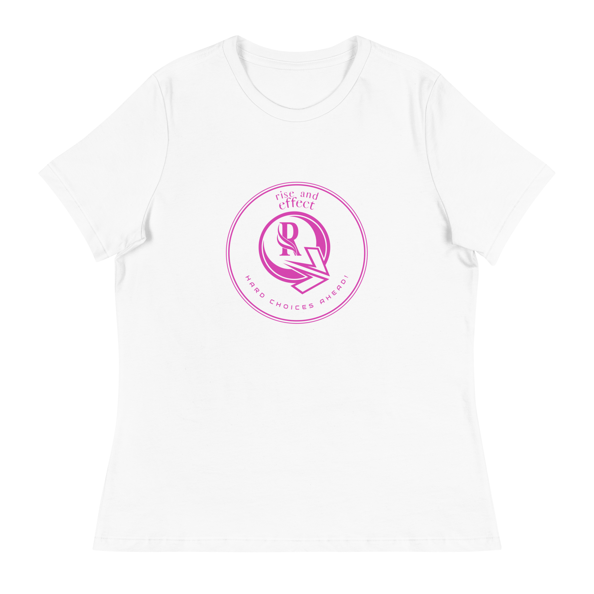 Women's Relaxed T-ShirtLogo Merchandise - Rise and Effect