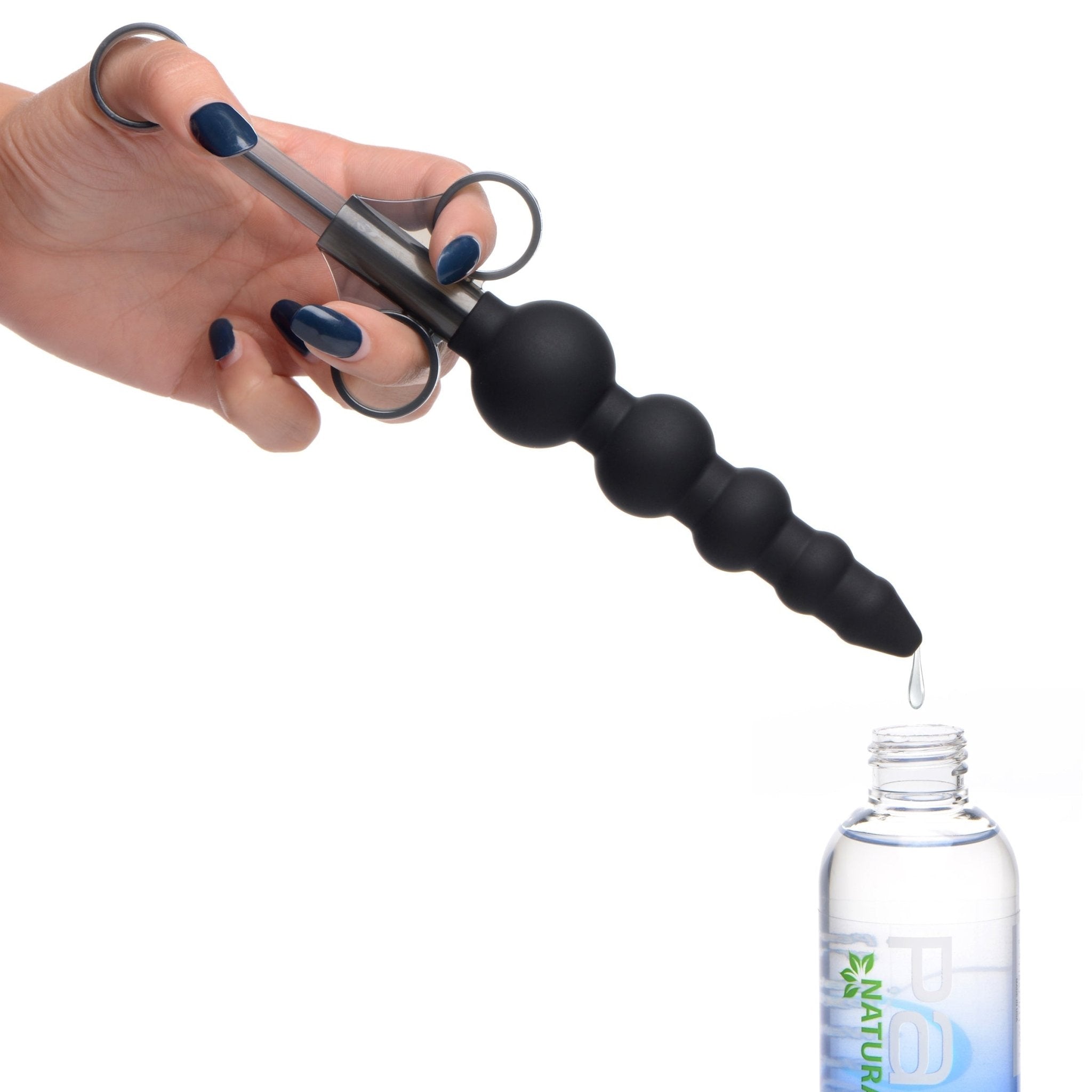 Silicone Graduated Beads Lube LauncherPersonal Care - Rise and Effect