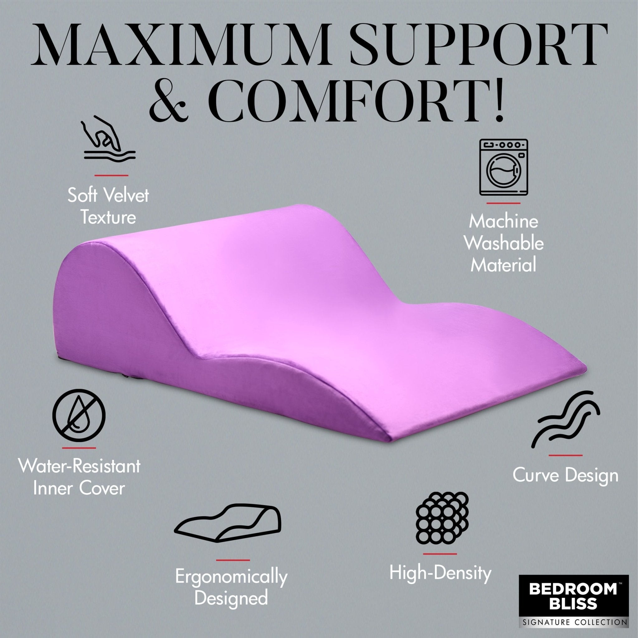 Contoured Love CushionSexual Wellness - Rise and Effect