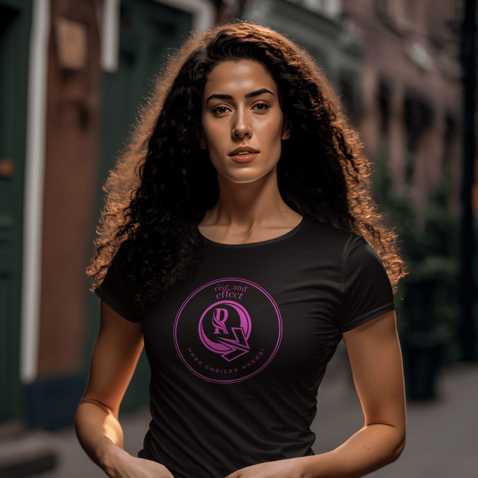 Women's Relaxed T-ShirtLogo Merchandise - Rise and Effect